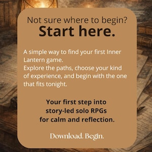 The Traveler's Guide — How to Start with Solo Mindful Journaling RPGs (Printable PDF) image 2
