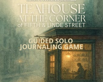 Teahouse at the Corner - A mindful solo journaling game - guided by Soren