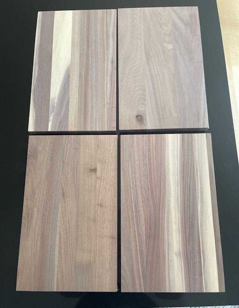 Walnut craft board, board blank, CNC, cutting board material, lumber image 2