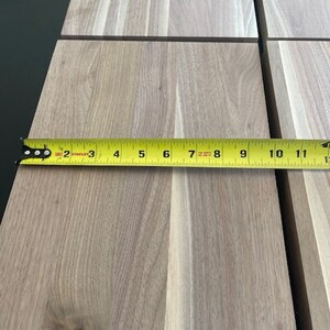 Walnut craft board, board blank, CNC, cutting board material, lumber image 4