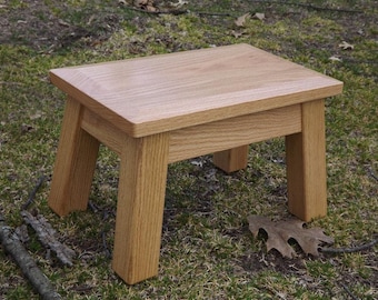 Solid oak/ beveled edge/ modern/ riser/ classic/ 8" - 10" inches high