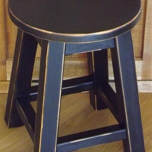 Painted round top 161820 high farmhouse distressed solid zdjęcie 4