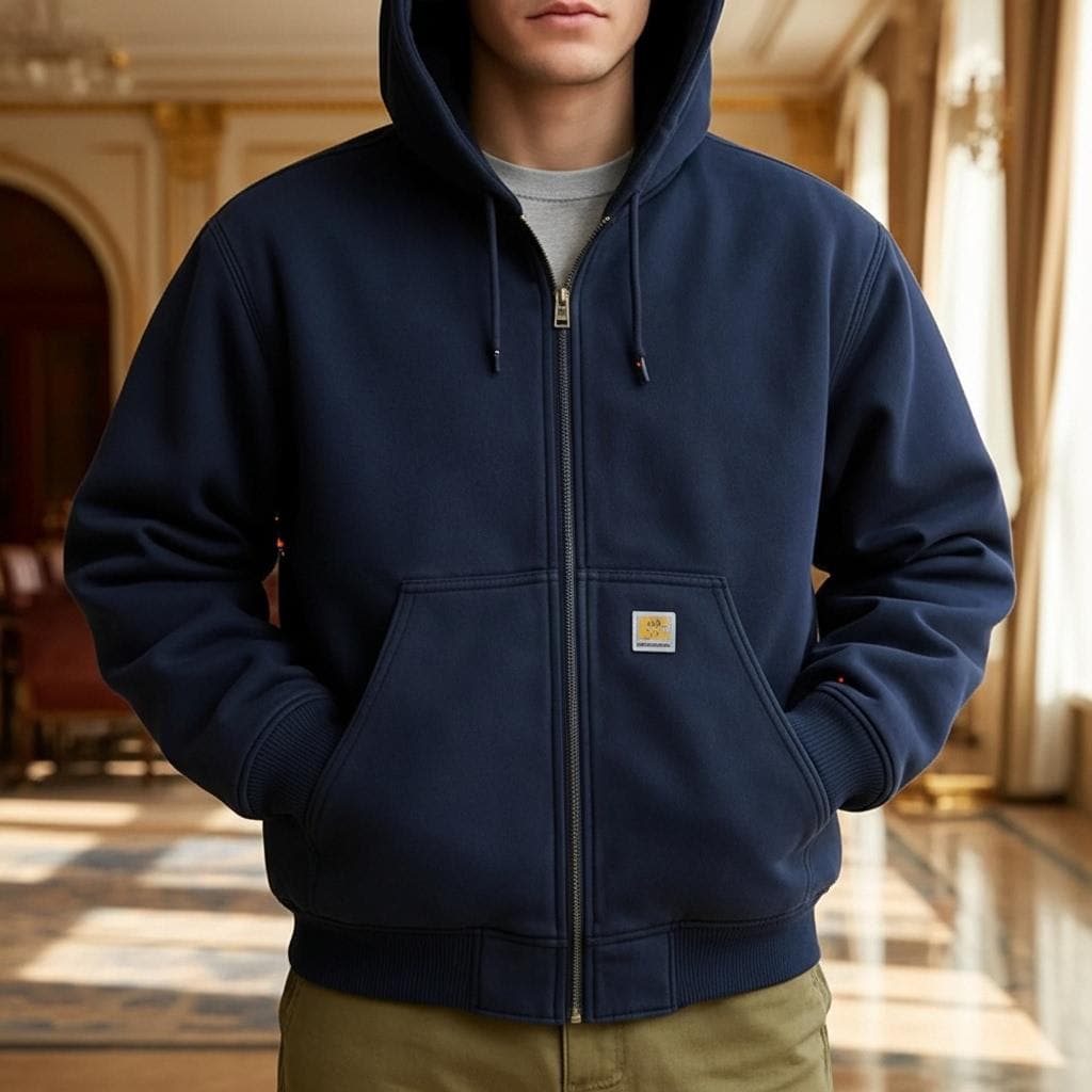 Handmade Detroit J130 Hoodie | Vintage Carhartt Style | Mens