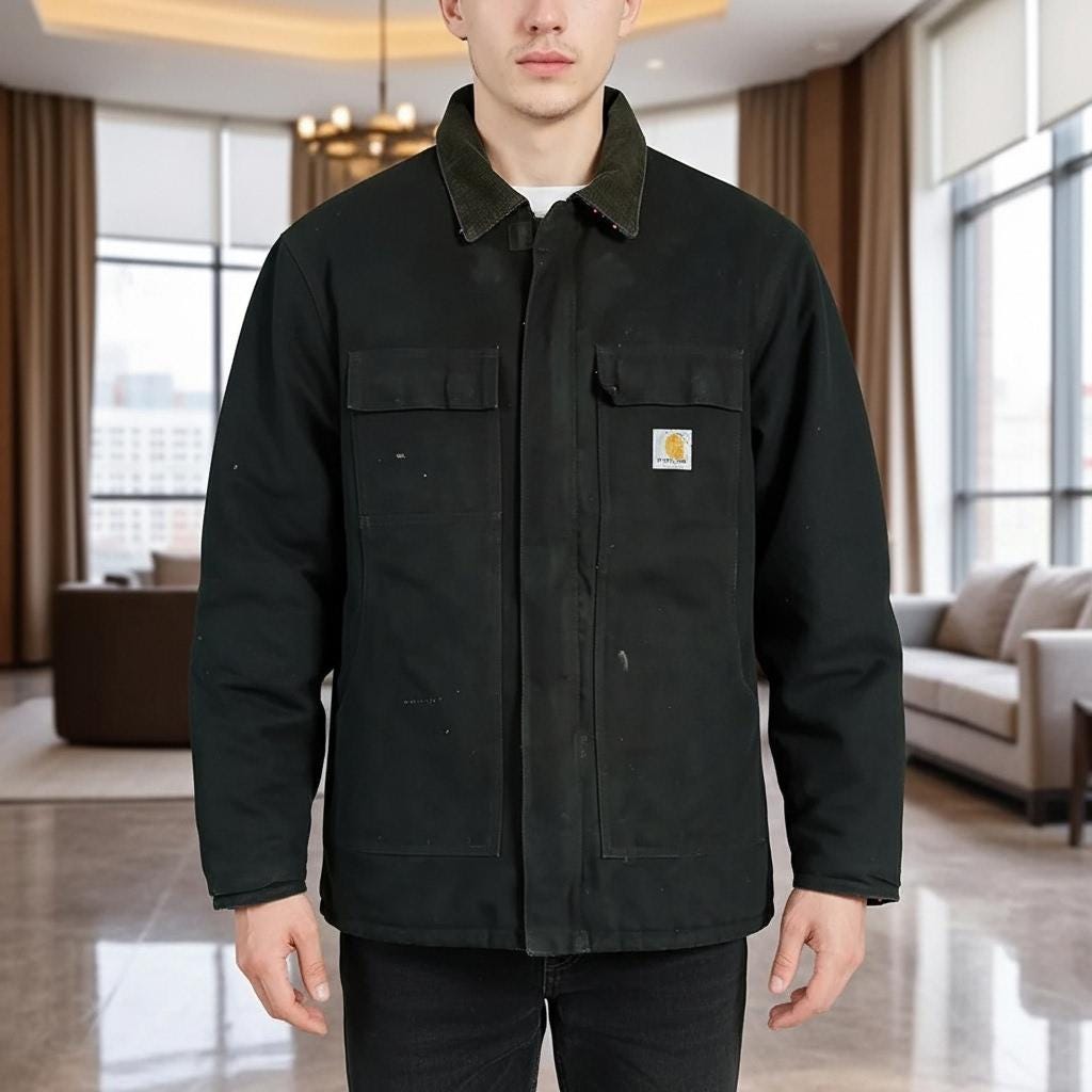 ジャケット・アウター Carhartt Duck Canvas Engineer Jacket Let's take a closer look at the Canvas Duck Work Jackets from the