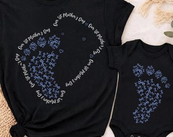 Matching Mom And Baby Shirts, First Mothers Day Matching Outfit, Mommy And Me Shirt Set, Personalized Mom Baby Outfit, Mothers Day Gift Set