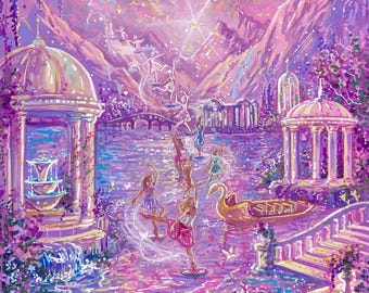 12 Princesas Bailarina - imprimir