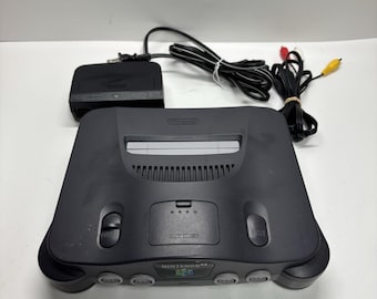 Nintendo 64 Console NUS-001  Console and Cords Only Tested & Working