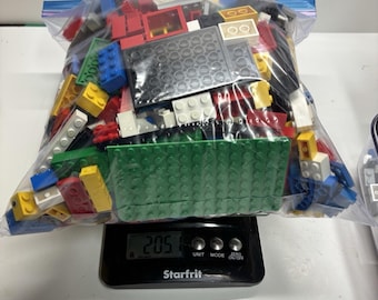 Lotto di mattoncini Lego misti, 2 libbre e 5 once. Mattoncini Lego originali, pezzi Lego