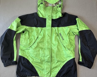 Giacca da montagna Marmot Gortex 3 strati Top Spec da donna, modello M, in ripstop per esterni, anni '90