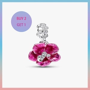 Hibiscus charm pandora - Etsy 日本
