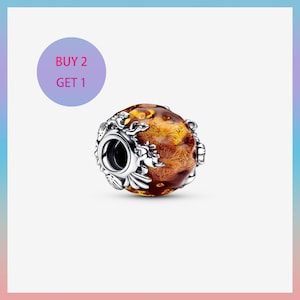 The Lion King Murano Glass Charm,Charms for bracelet,Silver Charm,Pandora Charm