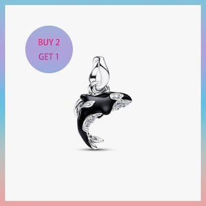 Orca Pandora Charm - Etsy