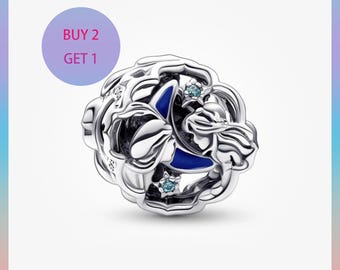 New Pandora Disney Aladdin, Princess Jasmine&genie Charm S925 ALE