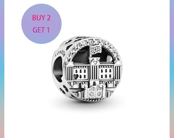 Pandora Sparkling Buckingham Palace Charm S925 Ale - Etsy Ireland