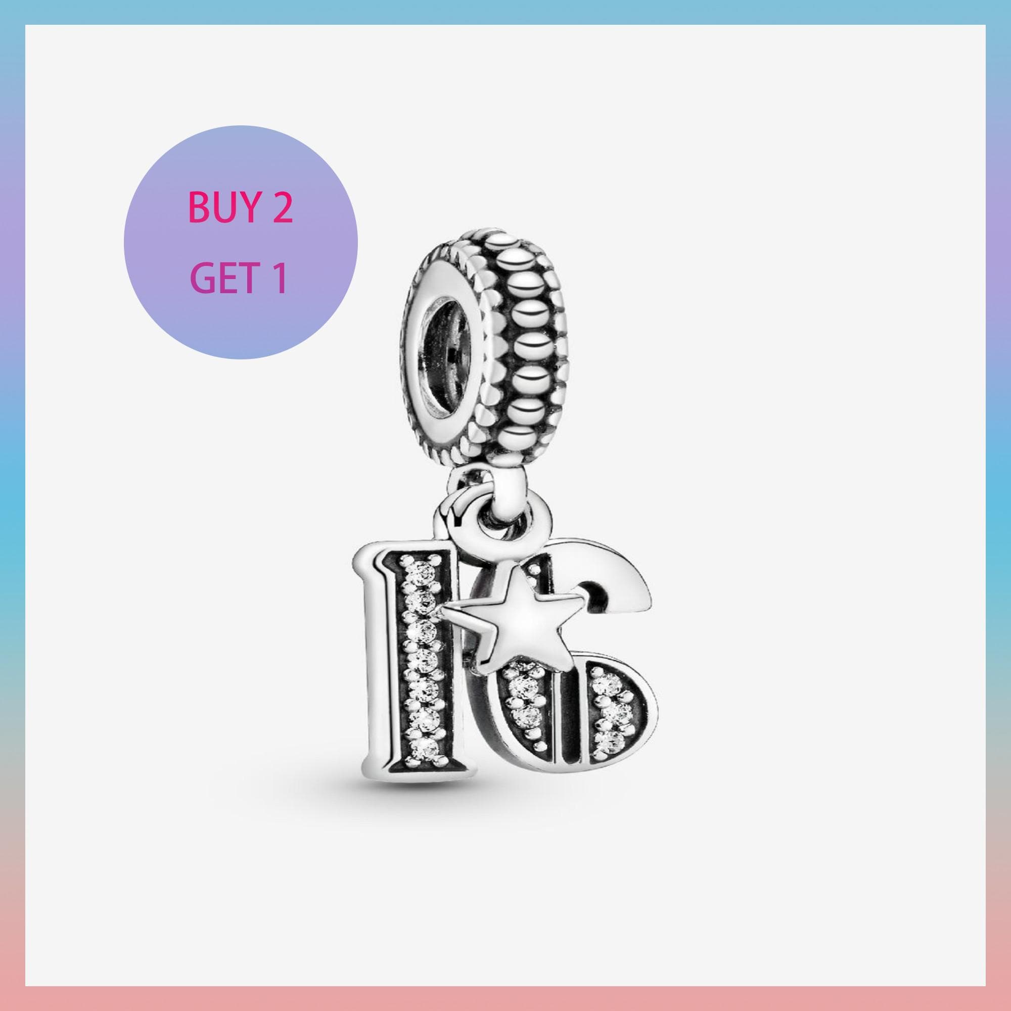 Pandora 17th birthday charm - Etsy 日本