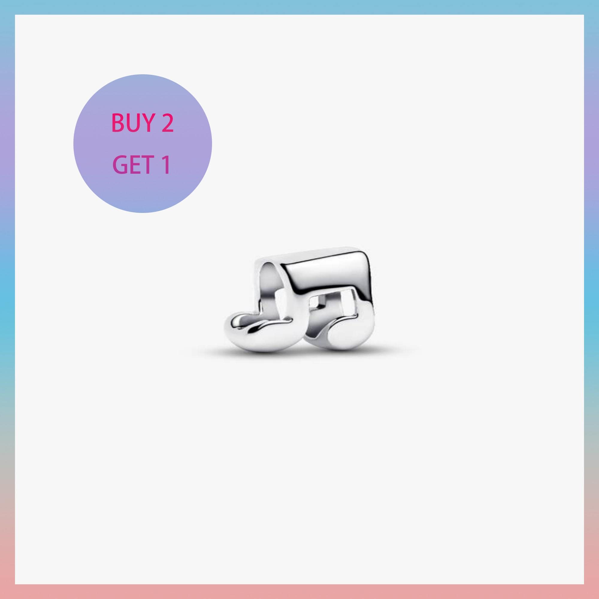 Clip per ukulele su ciondolo in argento sterling .925 x 1 ciondoli per ukulele