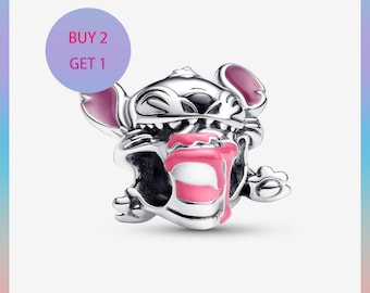 Sterling Silber Stich Geburtstag Kuchen Charm, Charm für Armband
