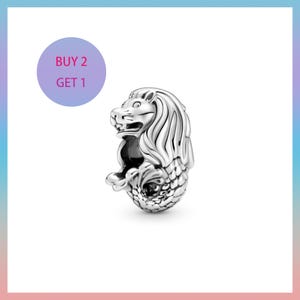 Merlion pandora charm - Etsy 日本