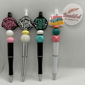 Sassy AF Beadable Pens