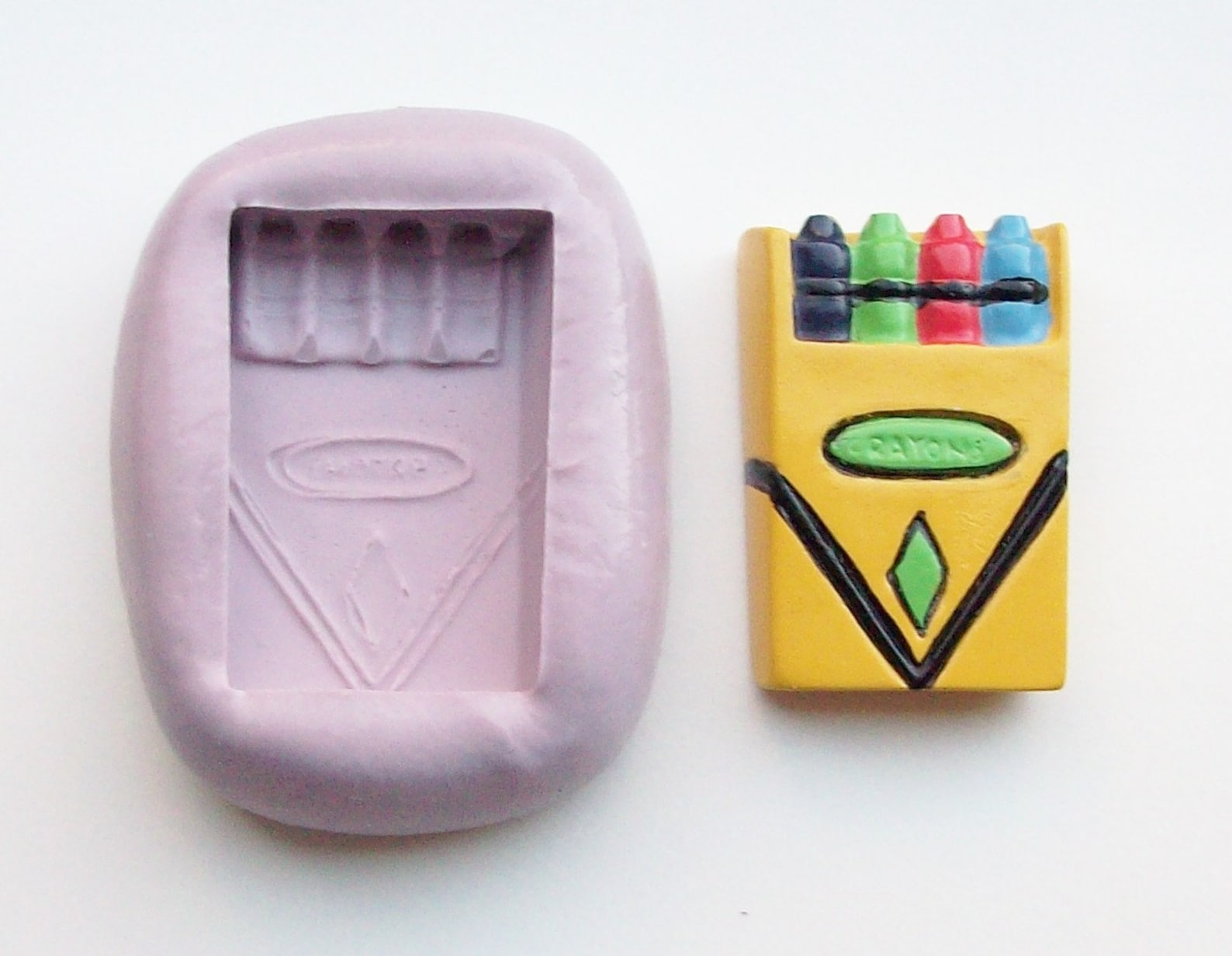 Crayons Mold handmade mold for crafts made with FDA approved Etsy