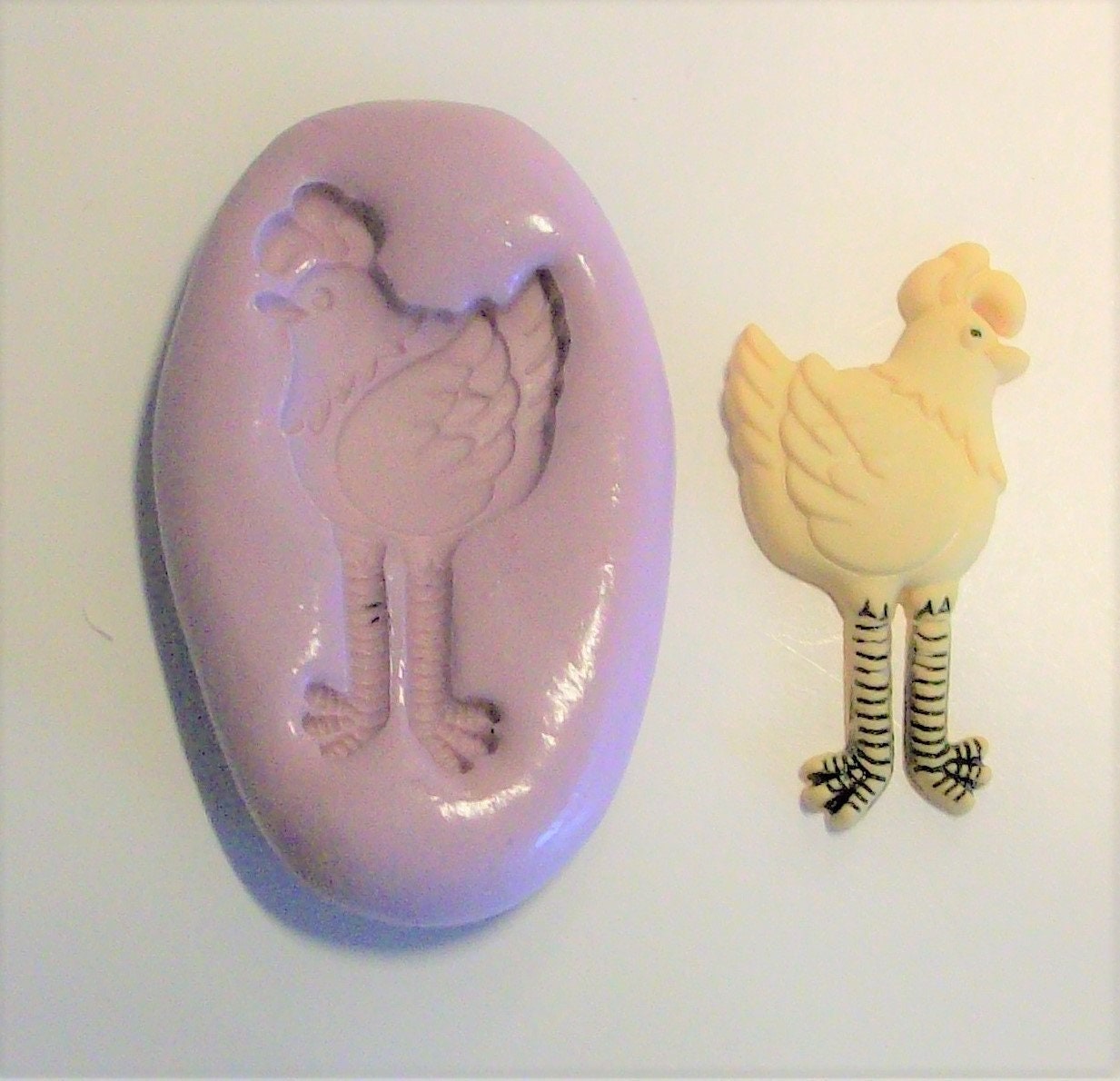 Chicken Mold 1135 mold for crafts made with FDA approved Etsy