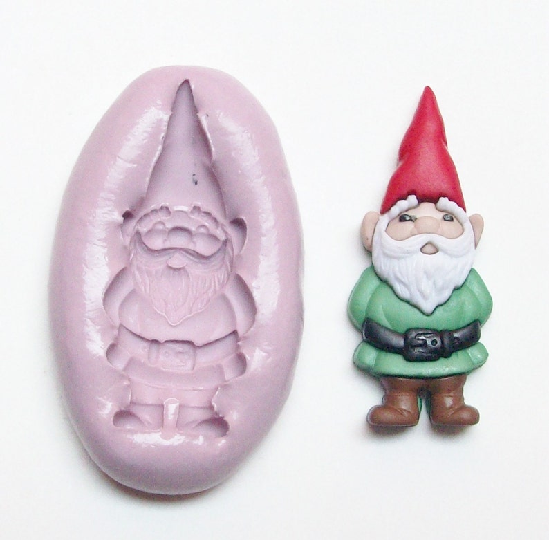 Gnome Mold mold for crafts made with FDA approved silicone Etsy