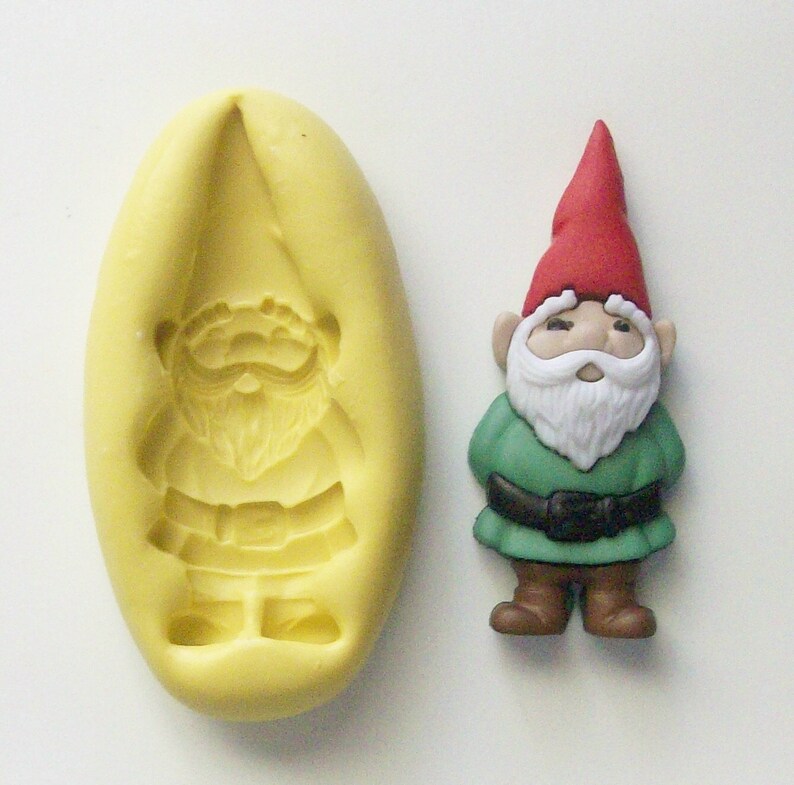 Gnome Mold mold for crafts made with FDA approved silicone Etsy