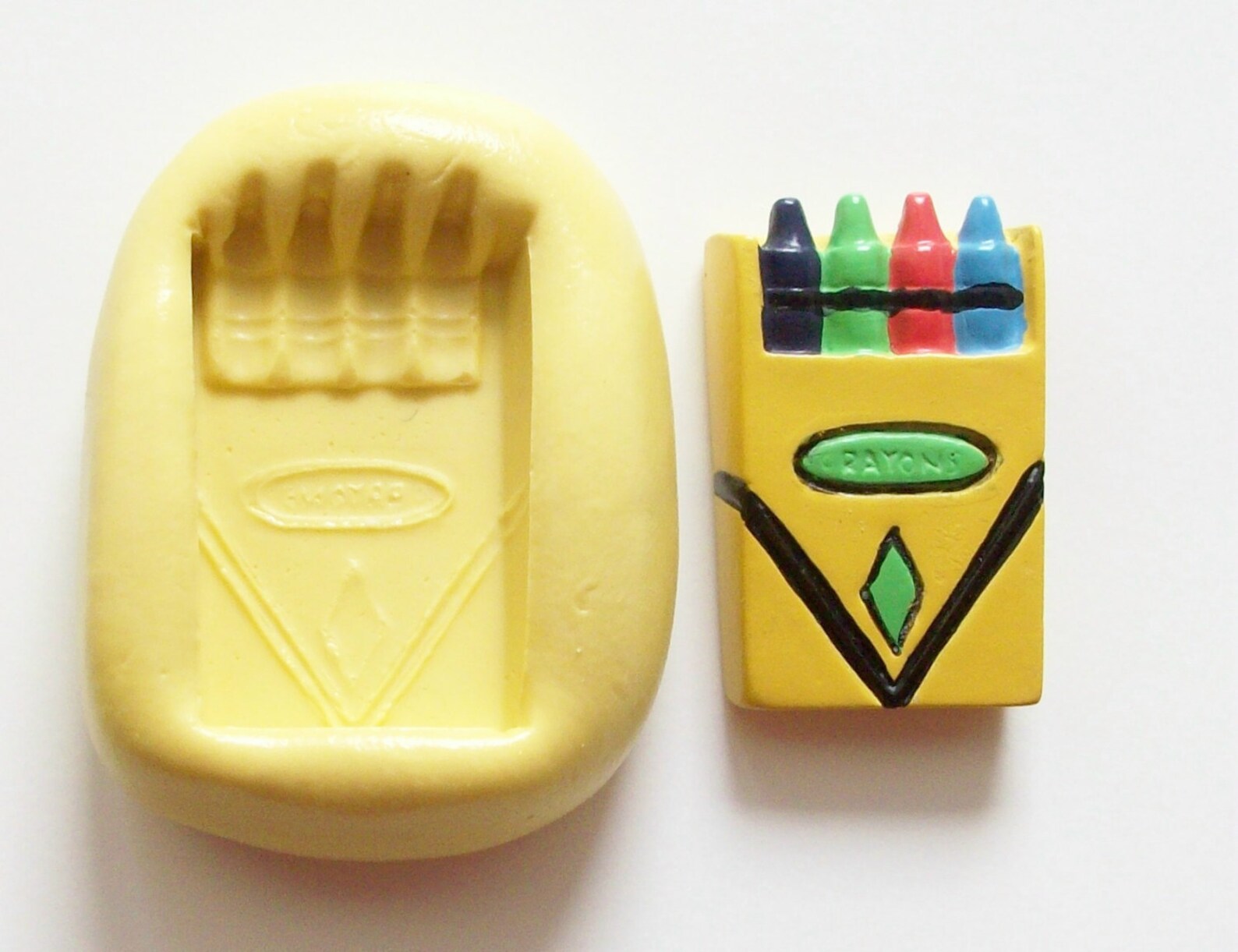 Crayons Mold handmade mold for crafts made with FDA approved Etsy