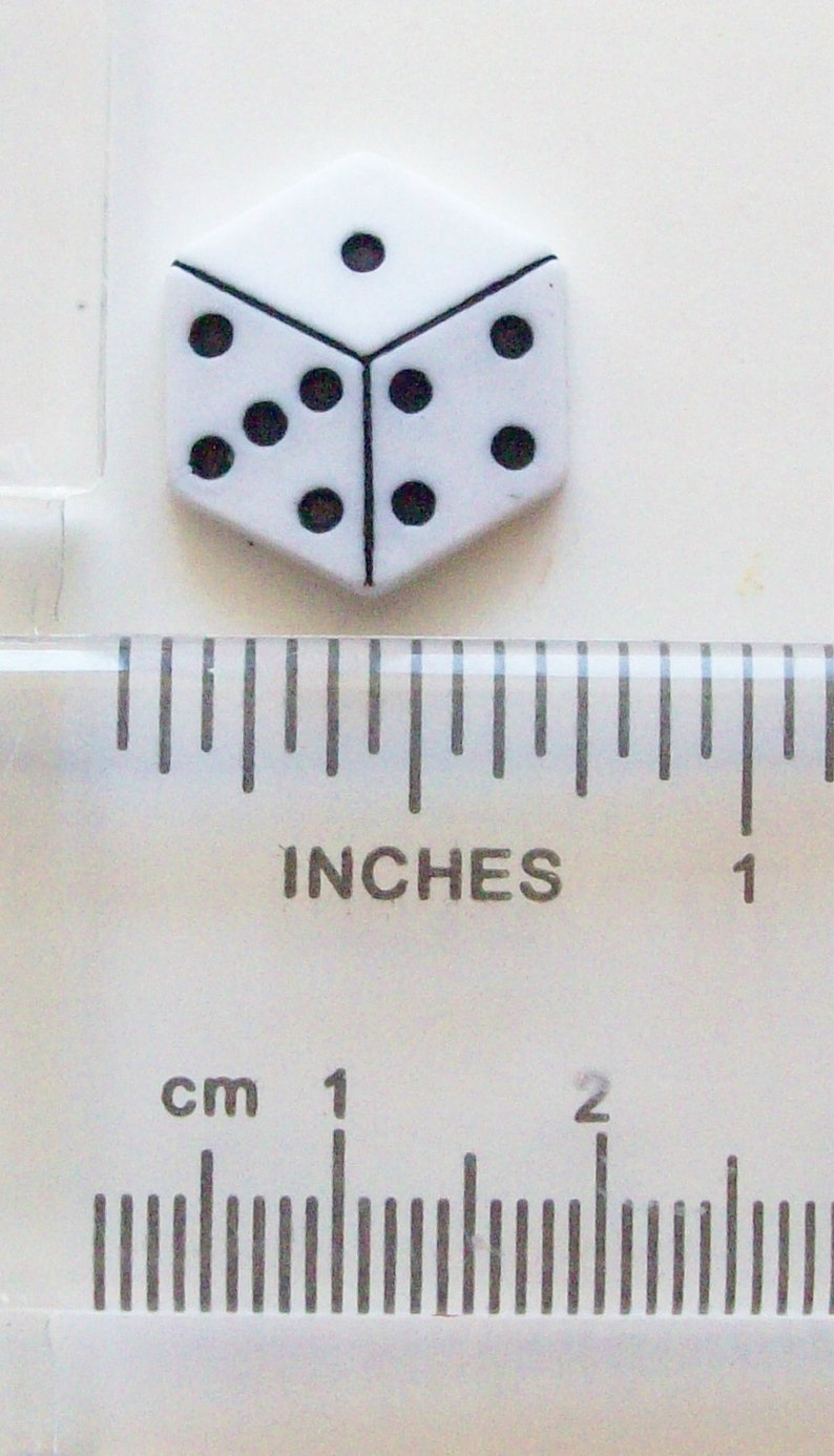 Dice Mold handmade mold for crafts made with FDA approved silicone for food and other materials great for pottery