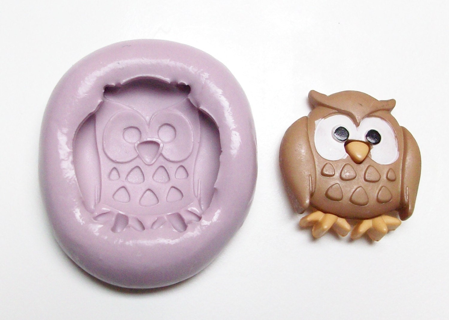 Owl Mold 654 handmade mold for crafts made with FDA approved Etsy
