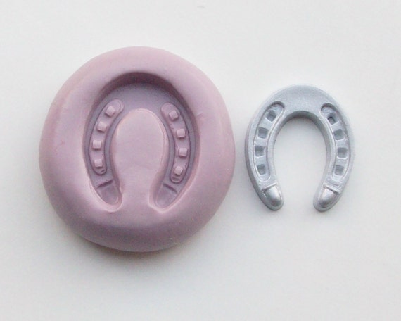 909 Silicone Horse Shoe Mold Jewelry Mold Fondant Mold Resin Mold