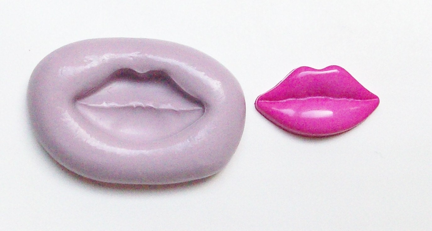 Lips Mold 1912.1 Mold for crafts handmade with FDA approved Etsy