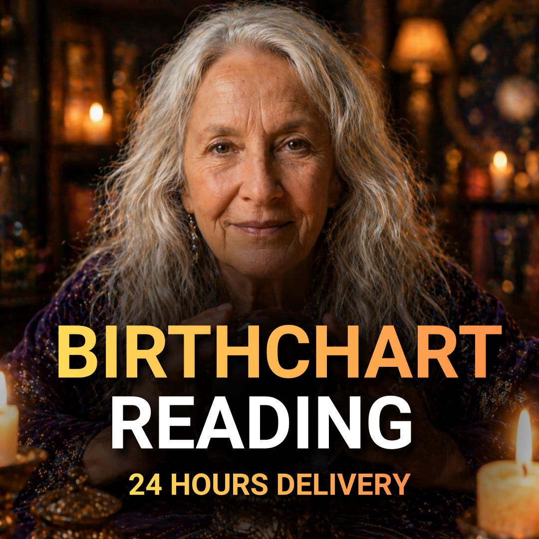 Birth Chart Reading | in Depth Natal Chart Astrology Report + 1 Year ...