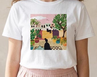 Maghreb Terrace T-shirt – 100% Cotton & Premium Print