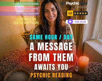 Psychic Reading, Mediumship Reading, Spirit Messages, Loved Ones Passed, Spirit Connection, Afterlife Reading, Personalized PDF