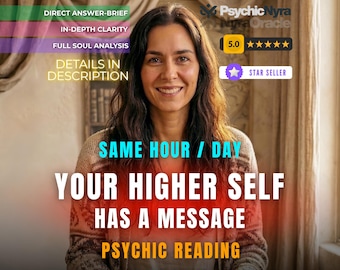 Czytanie psychiczne, Czytanie Wyższego Ja, Cel Duszy, Profil Energetyczny, Przebudzenie Duchowe, Boskie Ja, Spersonalizowany Plik PDF