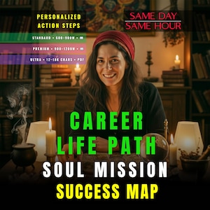 Career and Life Path Psychic Reading – Same Day or Hour | Soul Mission & Success Roadmap
