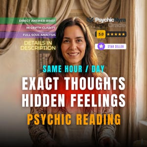 Lectura psíquica en la misma hora / Lectura directa de la mente y el corazón / Lectura telepática del amor / Sentimientos ocultos y consejos psíquicos honestos (PDF)