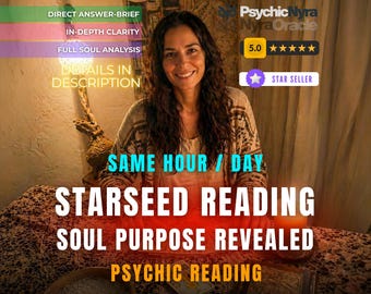 Psychic Reading, Starseed Reading, Soul Purpose Reading, Past Life Reading, Akashic Records Reading, Spiritual Guidance,  Energy Reading PDF