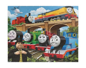 Thomas the Train Jigsaw Puzzle: 120 or 500 Pieces - Etsy