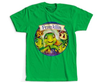 Chemise Franklin la tortue, cadeau d'anniversaire, tshirt cadeau de Noël, t-shirt enfant