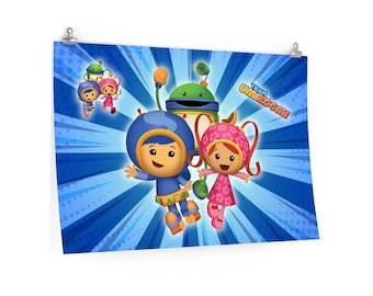 Team Umizoomi Poster: Photographic Print, Kids Room Decor