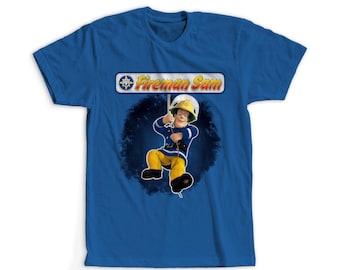 Fireman Sam Shirt, Birthday Gift, Tshirt Christmas Present, Kid's Tee