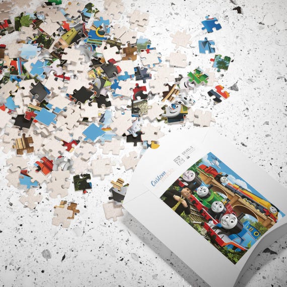 Thomas the Train Jigsaw Puzzle: 120 or 500 Pieces - Etsy