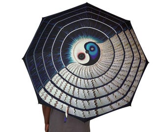 TODAYFUL新品未使用　African Print Umbrella African Print Foldable Umbrella: Semi-automatic Rain Gear - Etsy
