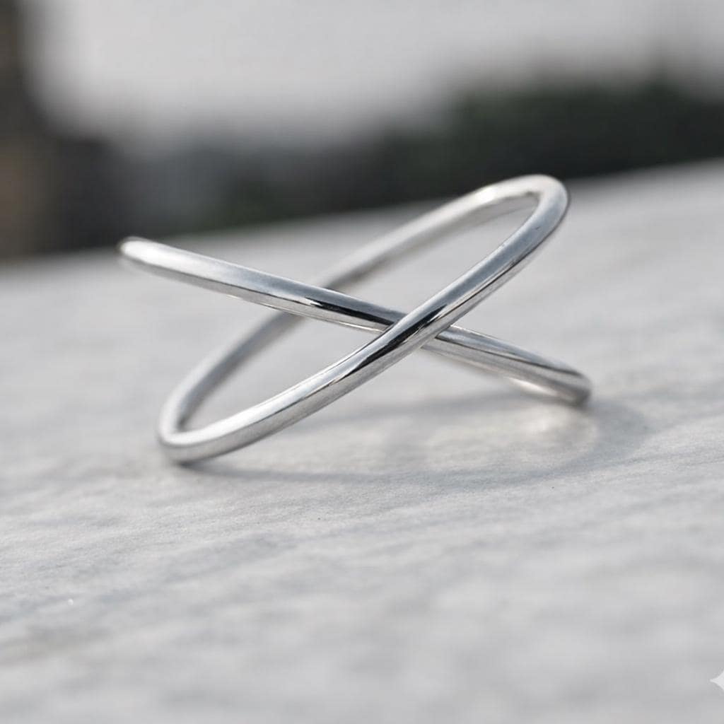 クロスオーバーリング - Etsy 日本