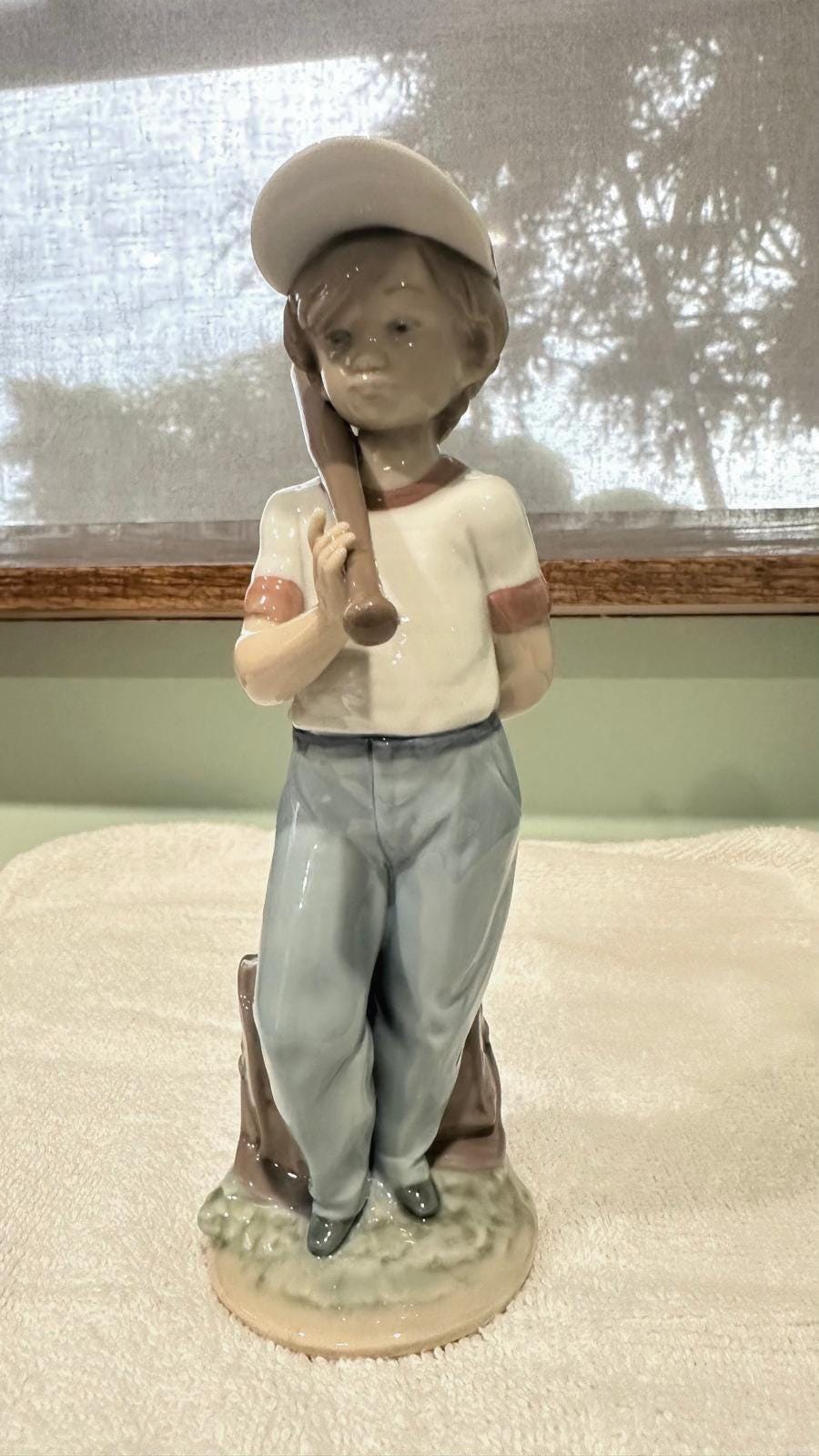 Lladro Baseball Boy - Etsy