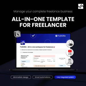 Notion Template All-in-one-workspace for Freelancer