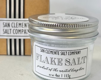 Sel de mer en flocons de Maldon - Sel de finition gastronomique - Sel de mer anglais entièrement naturel - Sel en flocons artisanal - Sel de qualité supérieure