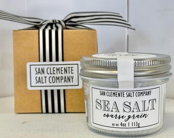 天然海塩 – 細粒・粗粒 – グルメ調理用塩 – 純粋な職人の海塩